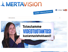 Tablet Screenshot of mertavision.com